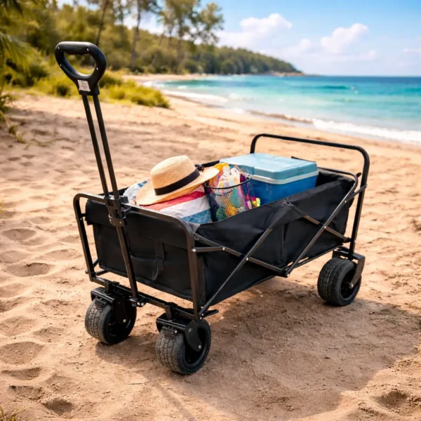 Foldable Outdoor Utility Wagon Cart