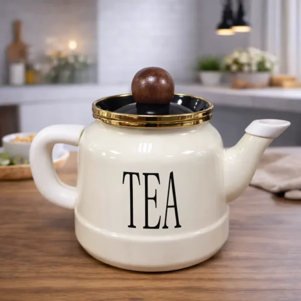 Enamel Tea Kettle Set