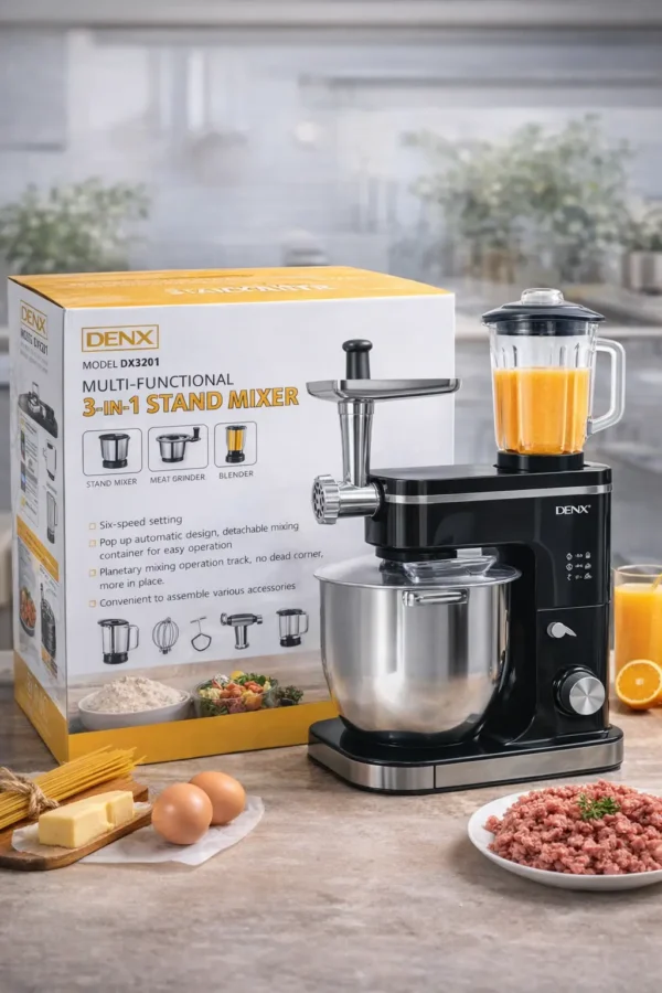Multi-Functional 3-in-1 Stand Mixer