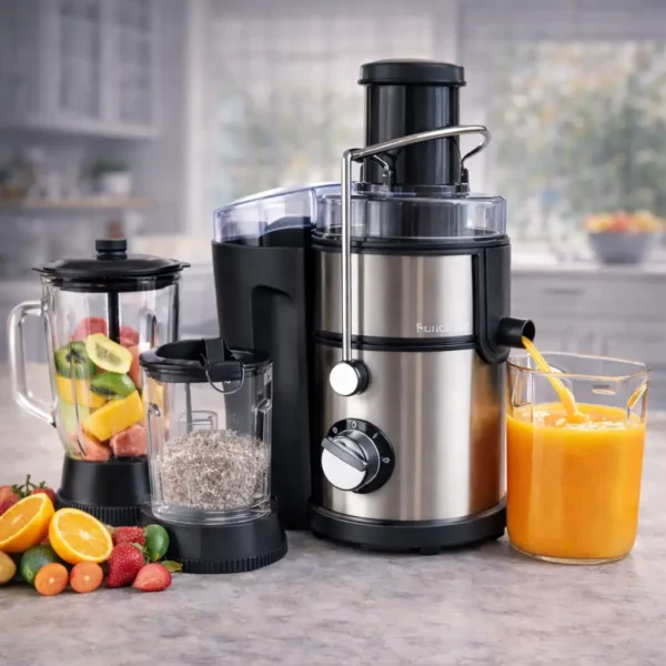 5-in-1 Stainless Steel Juicer Extractor