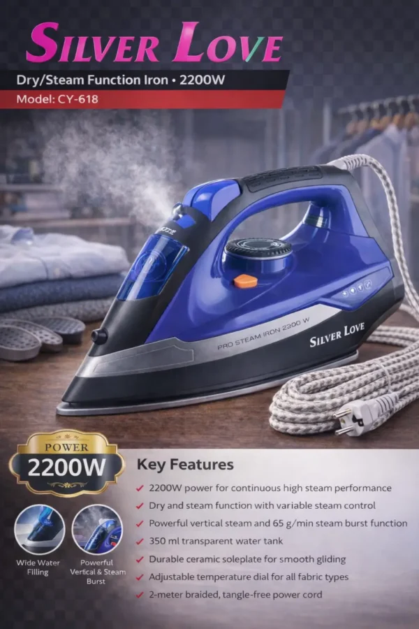 Dry & Steam Iron