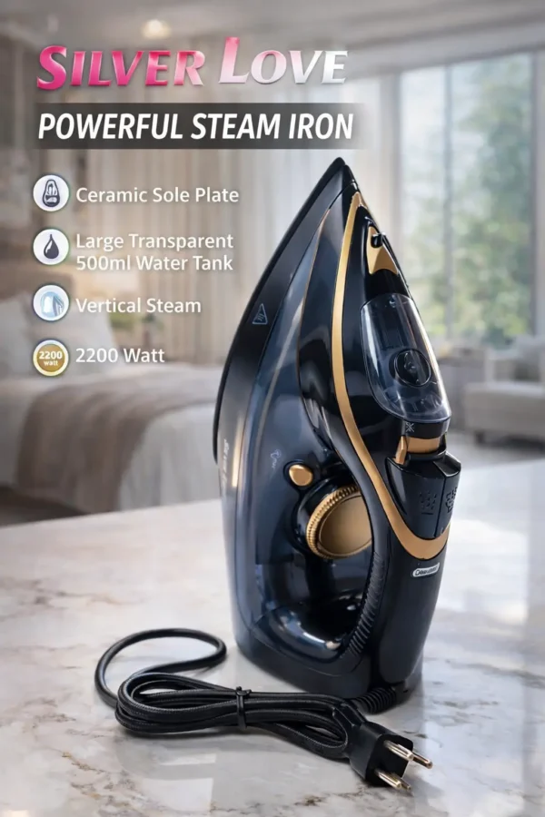 Ceramic Soleplate Steam Iron