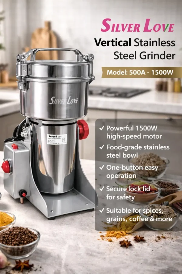 Prod_218 Vertical Stainless Steel Grinder