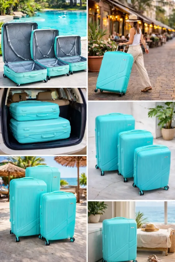 Prod_220 Premium Mint Travel Luggage Set