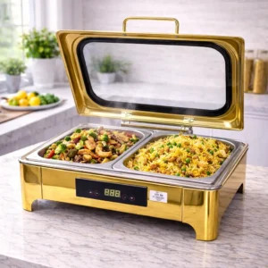 Electric Chafing Dish – Dual Pan