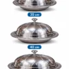 Stainless Steel Serving Dish with Dome Lid