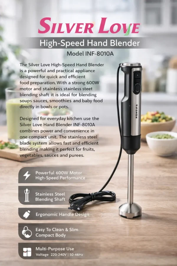 High-Speed Hand Blender