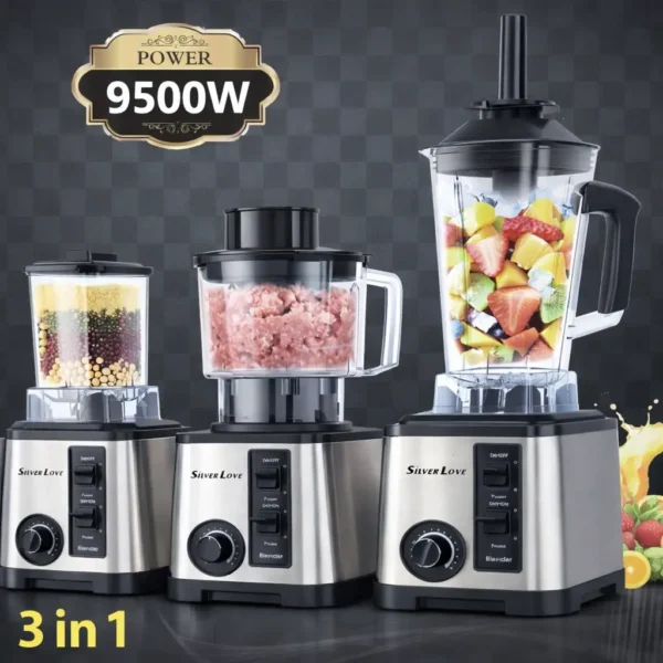 3-in-1 Blender & Grinder