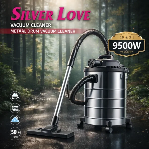 Wet & Dry Metal Drum Vacuum Cleaner