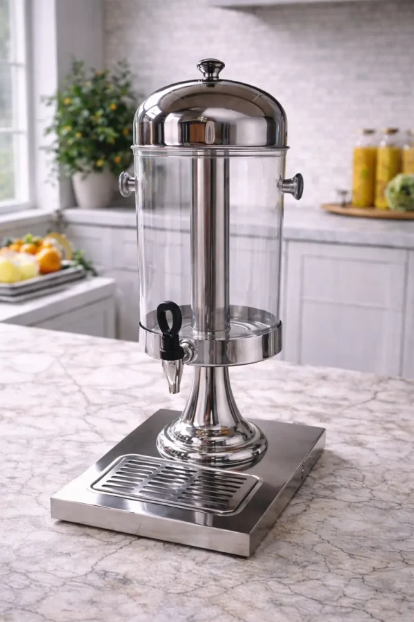 Luxury Stainless Steel Juice Dispenser