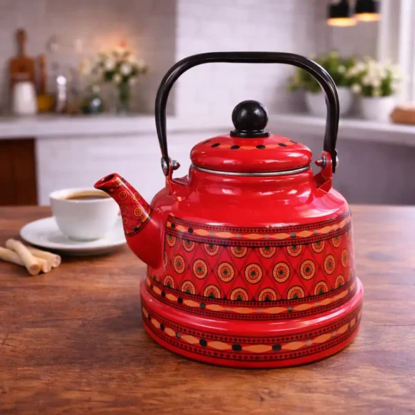 Enamel-Coated Kettle