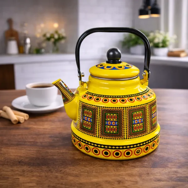 Enamel-Coated Kettle