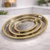 Prod_95 Luxury Oval Gold Serving Tray Set