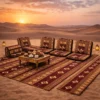 Traditional Arabian Majlis Floor Seating Set