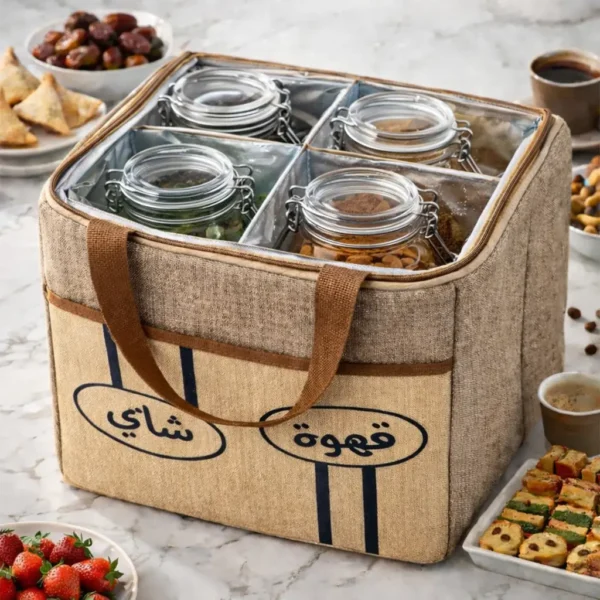 Insulated Food & Snack Organizer Bag