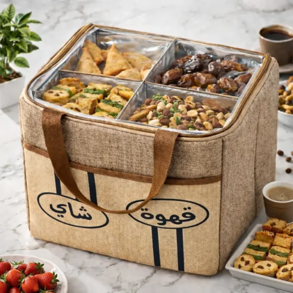 Insulated Food & Snack Organizer Bag