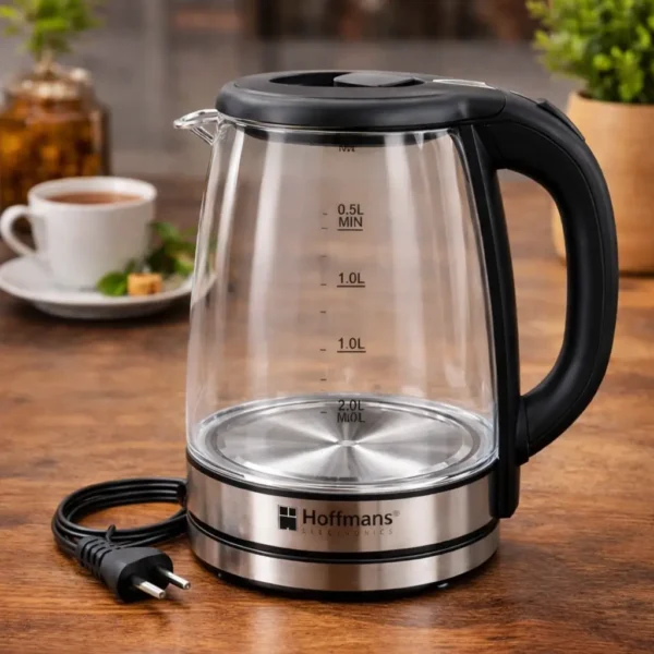 mizco.prod_56 Hoffmans Glass Electric Kettle 2.0L with LED Light