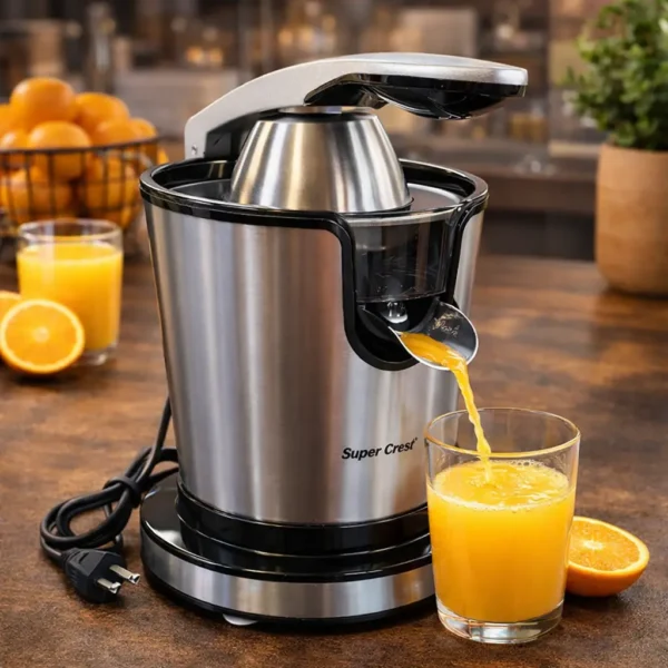 Super Crest Stainless Steel Citrus Juicer